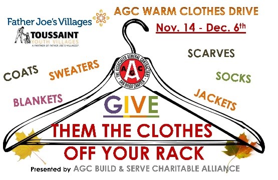 Father Joe's Village Warm Clothes Drive